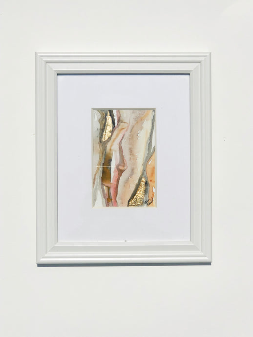 Tan and Gold - unframed
