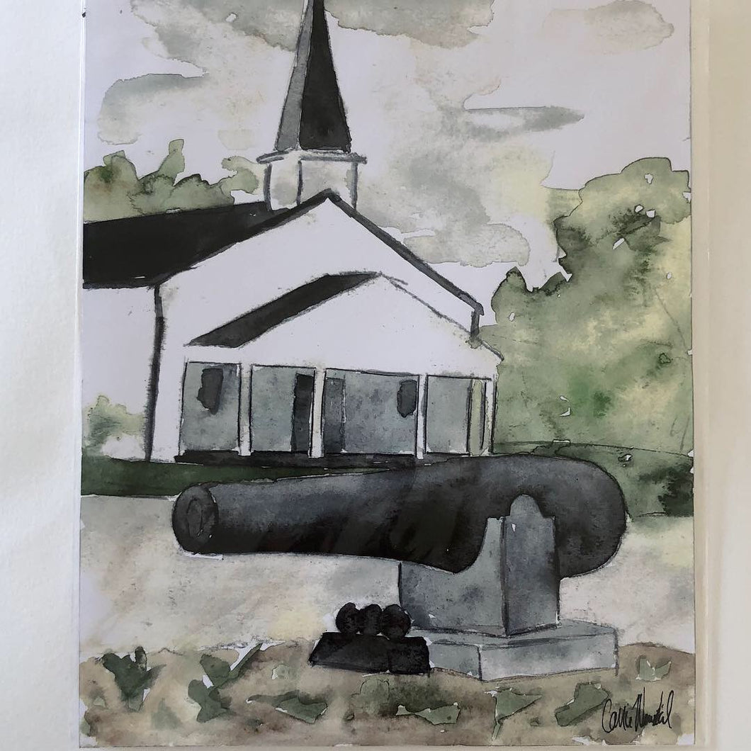 Midtown Cannon Print